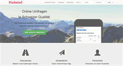 Desktop Screenshot of findmind.ch